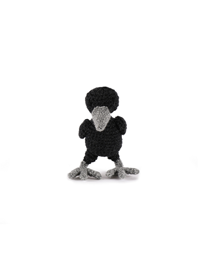 mini raven crochet pattern toft
